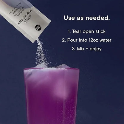 Moon Juice Sleepy Magnesi-Om Melatonin + 0.3mg Melatonin, 14 Sticks