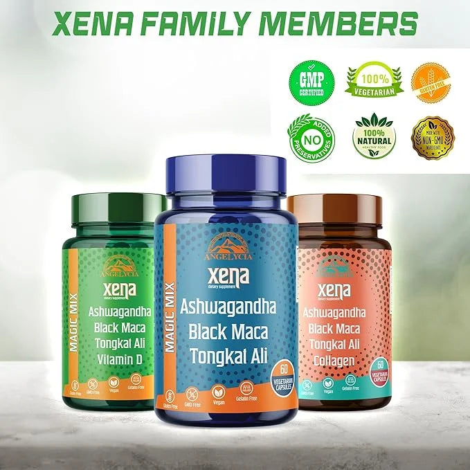 Ashwagandha Capsulas | Ashwagandha Supplements | 60 Vegetarian 500 mg.