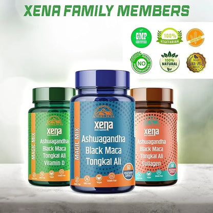 Ashwagandha Capsulas | Ashwagandha Supplements | 60 Vegetarian 500 mg.