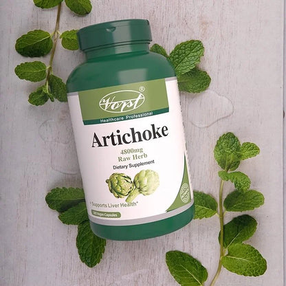 Vorst Artichoke 4800mg Raw Equivalent (1200mg 4:1 Extract 180 Vegan