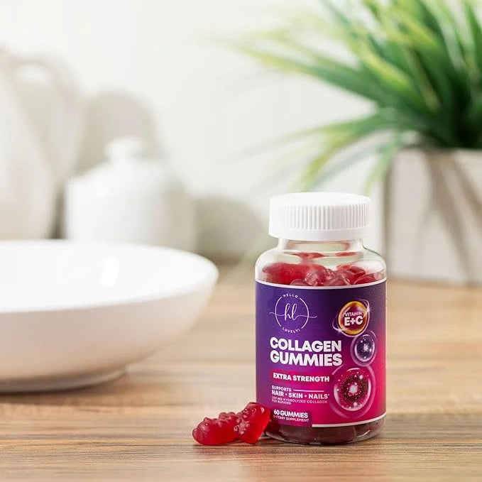 Collagen Peptides Gummies for Women & Men 60 Gummies