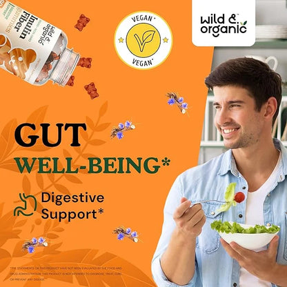 Inulin Fiber Gummies 4000mg 60 Prebiotic