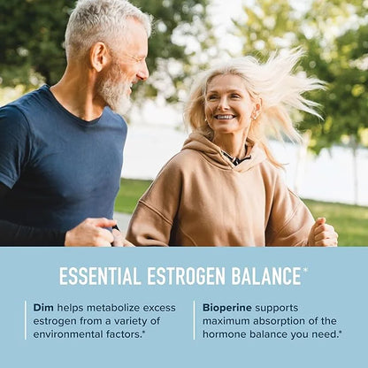 DIM Supplement 200 mg for Hormone Balance | Delayed-Release Microbeadlets | Estrogen Balance for Women & Men, Hormonal Acn...