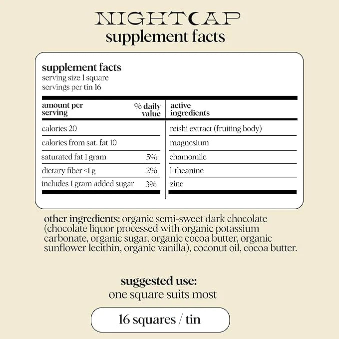 Alice Mushrooms Nightcap + Brainstorm Duo | Functional Mushroom Chocolates | Brainstorm Energy Bites for Focus, Clarity & ...