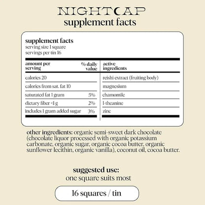 Alice Mushrooms Nightcap + Brainstorm Duo | Functional Mushroom Chocolates | Brainstorm Energy Bites for Focus, Clarity & ...
