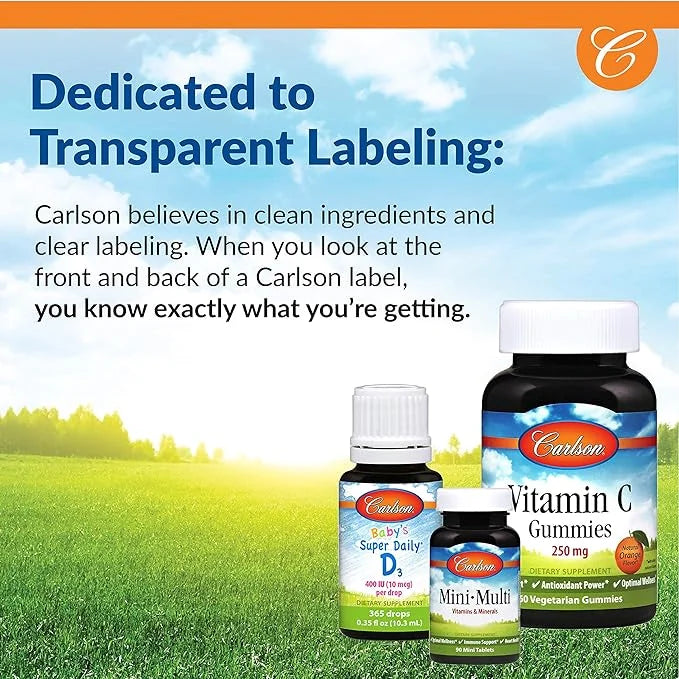 Carlson - Vitamin A, 15000 IU (4500 mcg 120 Softgels