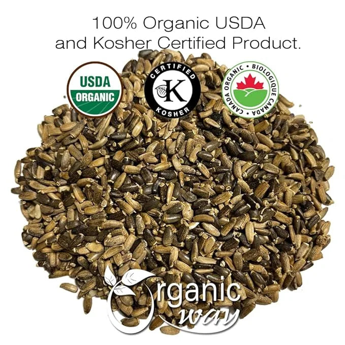 Organic Way Whole Milk Thistle Seeds (4 Ounce 1)