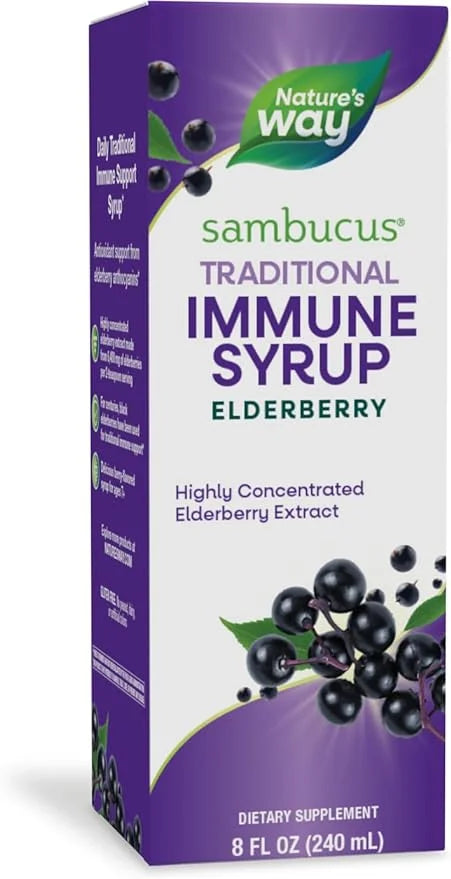 Nature’s Way Sambucus Elderberry Traditional Immune 8 Fl