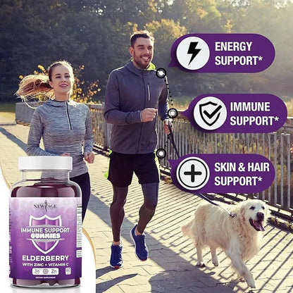NEW AGE Immune System Support Gummies 60 Gummies)