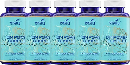 4-in-1 DIM Potent Complex 300mg - Estrogen Balance and Metabolism, Energy & Menopause Support Supplement with Bioperine (x...