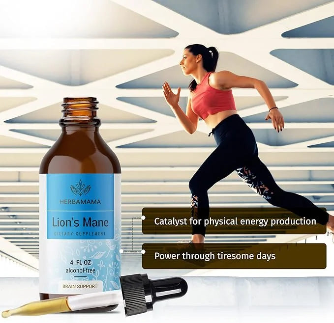 HERBAMAMA Lions Mane Liquid Extract 4 fl.