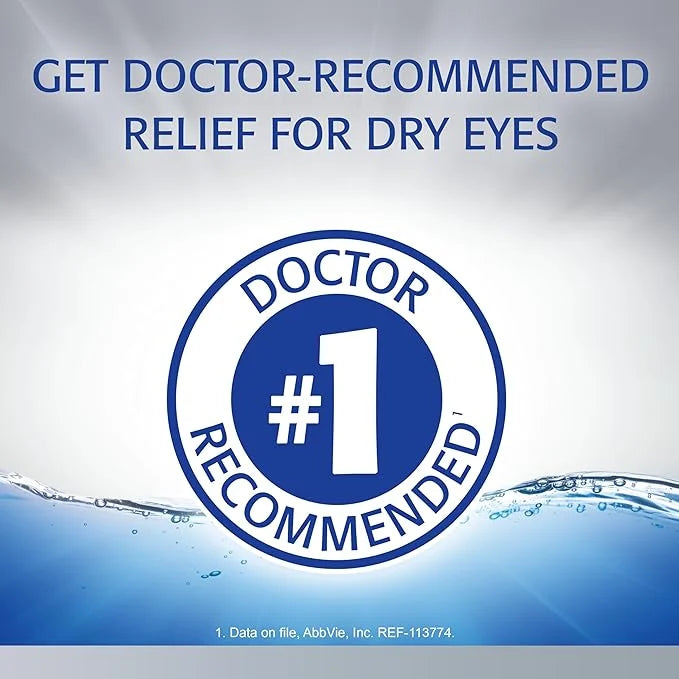 Refresh Optive Advanced Lubricant Eye Drops, 0.33 Fl