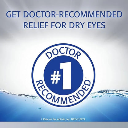 Refresh Optive Advanced Lubricant Eye Drops, 0.33 Fl