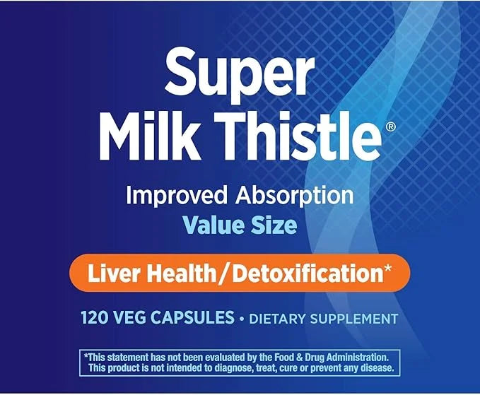 Nature's Way Super Milk Thistle 120 Capsules 2)