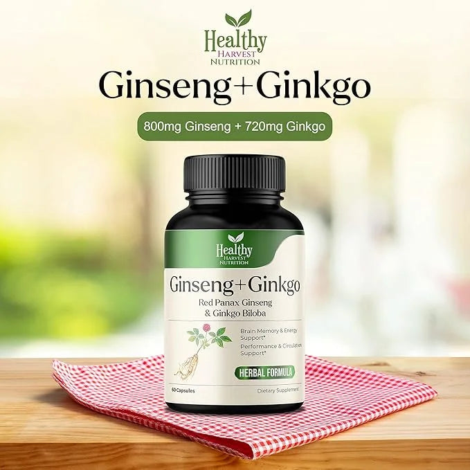Ginkgo Biloba & Ginseng 60 Capsules