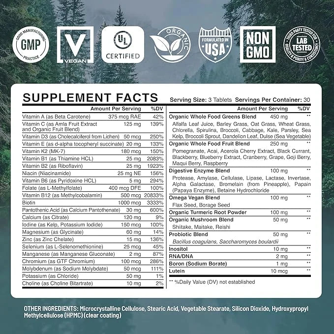 Whole Food Multivitamin for Women Daily 90ct-4pk
