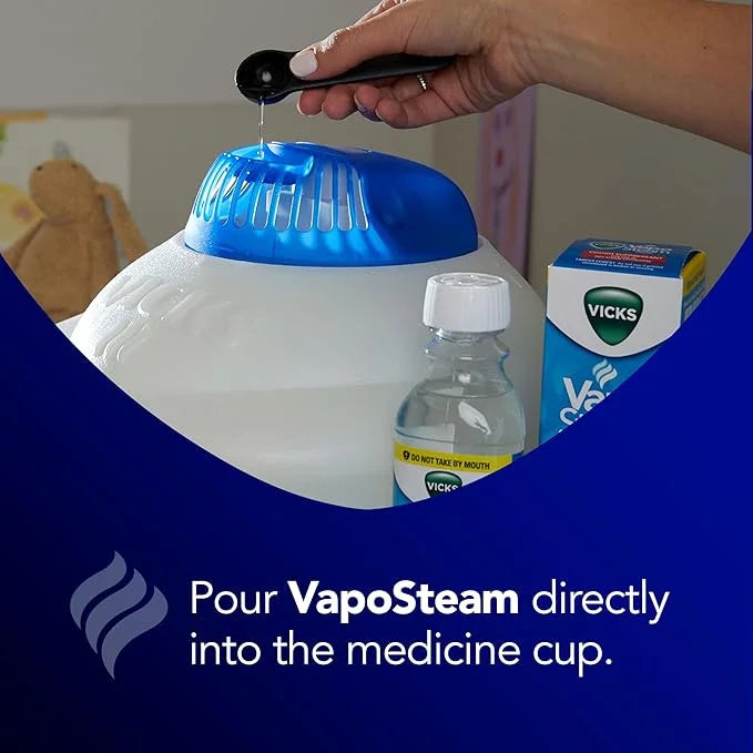 Vicks VapoSteam Medicated Liquid with Camphor, 8 Oz 2)