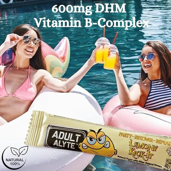 After Alcohol Aid Wellness Vitamins I Restore Better Mornings I Dihydromyricetin DHM & B Vitamins Complex I Antioxidants S...