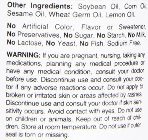 Nature’s Bounty Vitamin E Oil, Supports 30,000IU Vitamin 2.5 fl