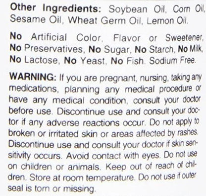 Nature’s Bounty Vitamin E Oil, Supports 30,000IU Vitamin 2.5 fl