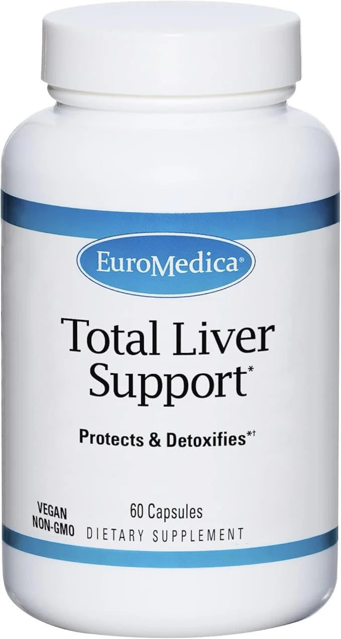 Euromedica Total Liver Support 60 Capsules 60 Servings