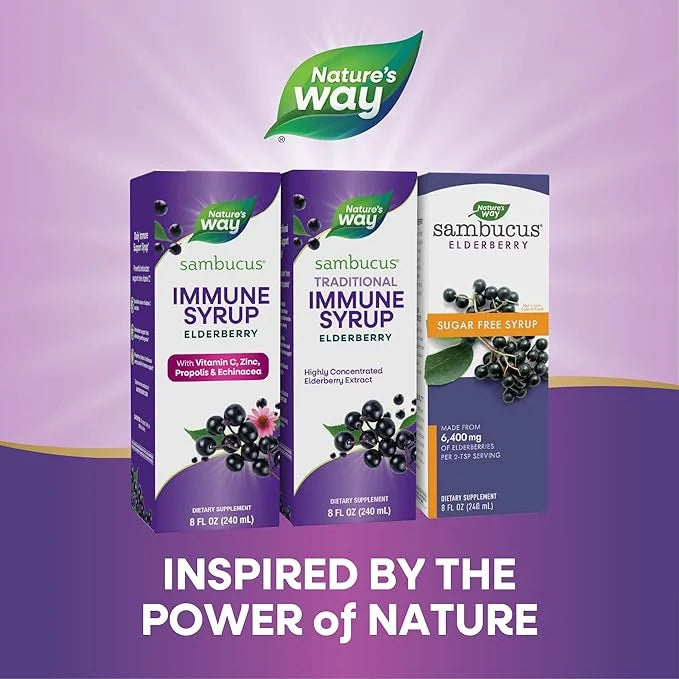 Nature’s Way Sambucus Elderberry Traditional Immune 8 Fl