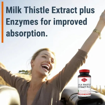 Olympian Lab Milk Thistle Extract Plus, 60-Count