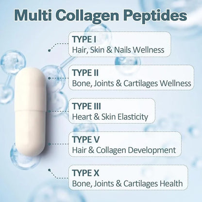 18-in-1 Collagen Pro with Hyaluronic Aicd, 120 Caps