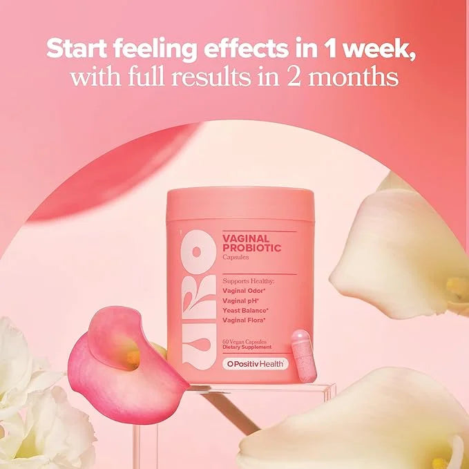 URO Vaginal Probiotics for Women pH Balance with Prebiotics & Lactobacillus Probiotic Blend - Women's Vaginal Health Suppl...
