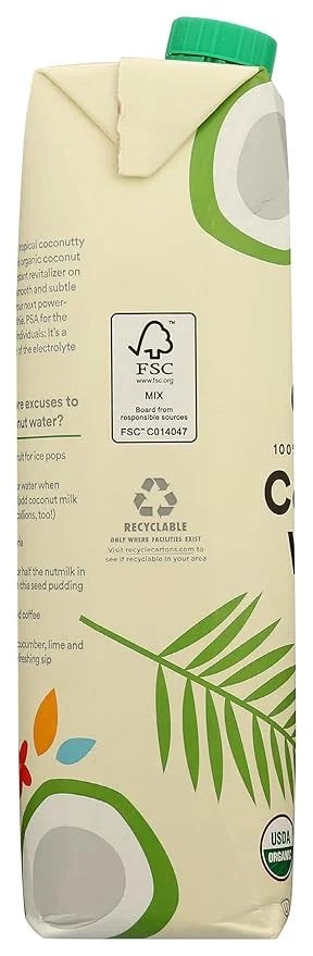 365 by Whole Foods Market, Organic Coconut Water, 33.8 Fl Oz - Product Image