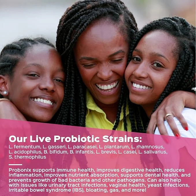 Probonix Probiotics for Women, 30-Day Supply, Drops,12 Live