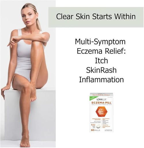 Eczema Pill – Natural Eczema Treatment – Dermatologist Developed – 7 All Natural Minerals Clear & Prevent Eczema Scaling, ...