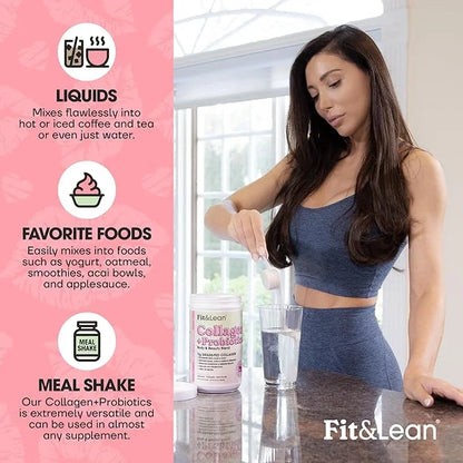 Fit & Lean Collagen + Probiotics- 12.64oz