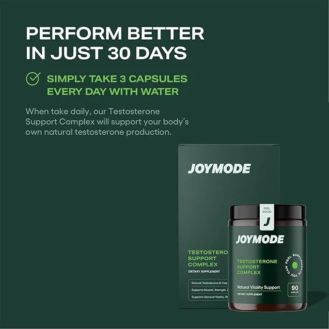 Testosterone Support Complex (90ct) -Natural Supplement