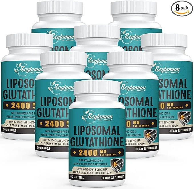 2400 MG Liposomal Glutathione Softgels, Max 480 Softgels