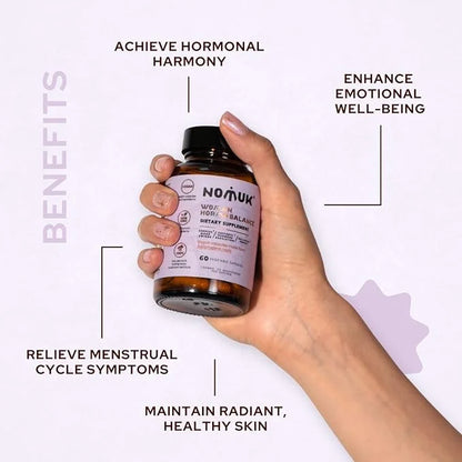 Woman Hormo Balance, Shatavari for PMS, Schisandra, Maca and Ginseng, adaptogenic Roots, Mushroom Extract for Women's Heal...