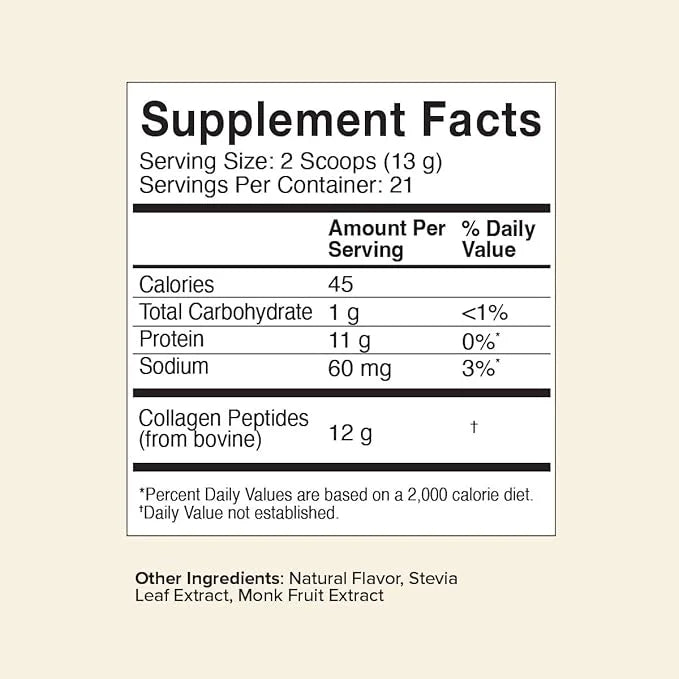 Great Lakes Wellness Collagen Peptides Powder 10 oz