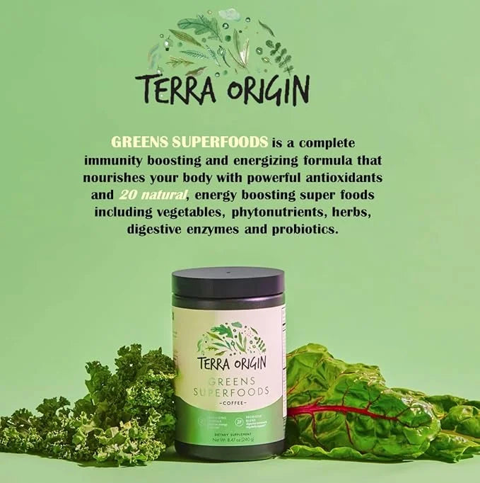 Greens Powder Immune Defense and Digestive Support 30 Serving