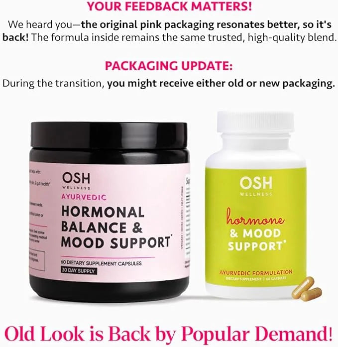 Ayurvedic Hormone Balance for Women | Cortisol Manager | Regulates Estrogen | Ashwagandha, Rhodiola, & Shatavari | Mood, E...