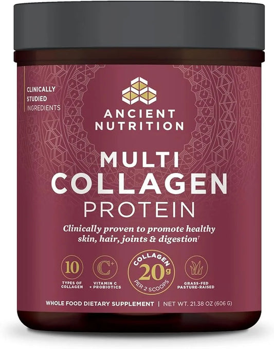 Ancient Nutrition Collagen Powder Protein 60 Servings, 21.38oz