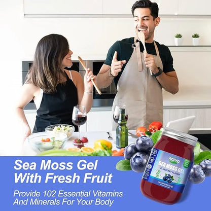 (18 OZ) Irish Sea Moss Gel 102 Vitamins