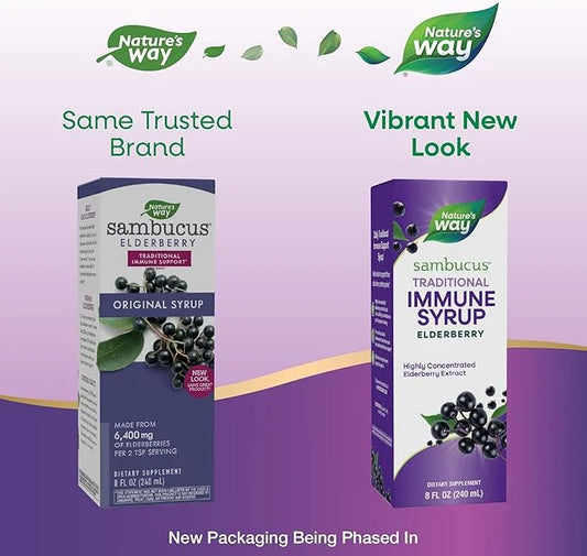 Nature’s Way Sambucus Elderberry Traditional Immune 8 Fl