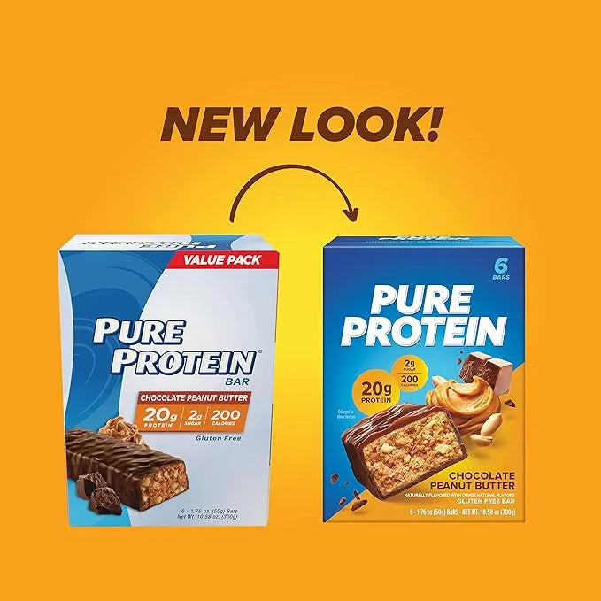 Pure Protein Bars Chocolate Variety Pack (18 ct) - Product Image