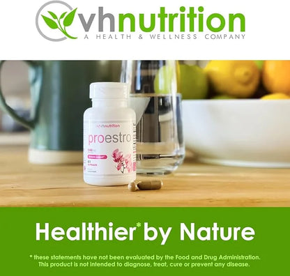 VH Nutrition PROESTRO | Estrogen Support* Supplement for Women | Extra Strength Hormone Balance* for Her | 60 Capsules in ...