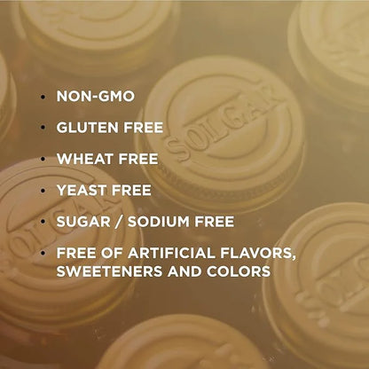 SOLGAR Vitamin E 200 IU 100 Softgels 100 Servings