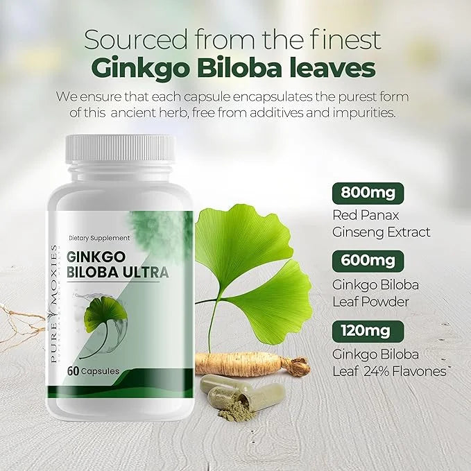 Ginkgo Biloba and Ginseng Brain Dietary