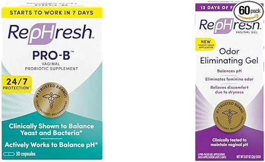 Rephresh Pro-B Probiotic Supplement for Women, 30 Oral 4ct (0.07oz) (0.07oz)