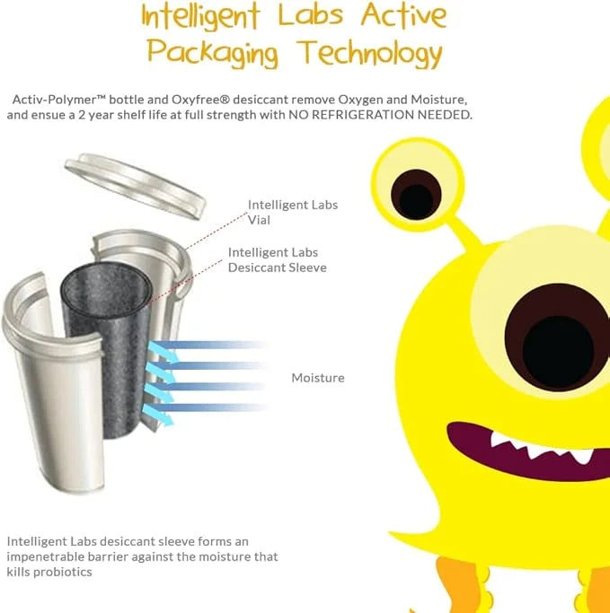 6 Billion CFU Kids Probiotics 10x More 2 Months