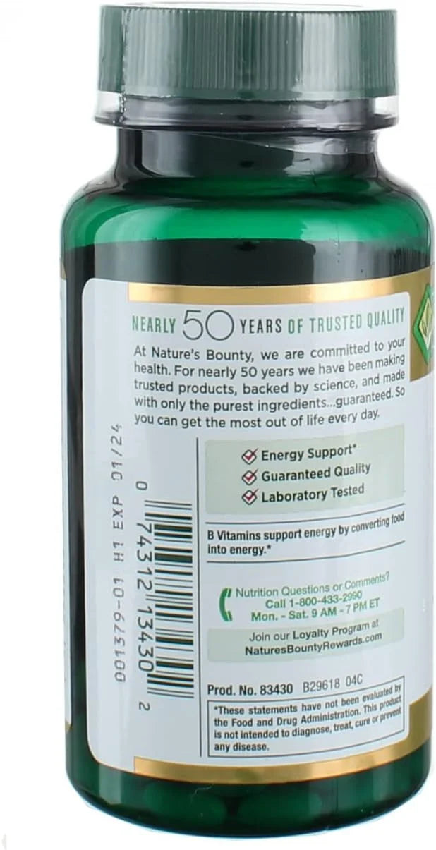 Nature's Bounty Biotin 5000 mcg Liquid 72 ea 3)