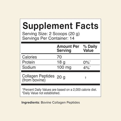 Great Lakes Wellness Collagen Peptides Powder 10 oz